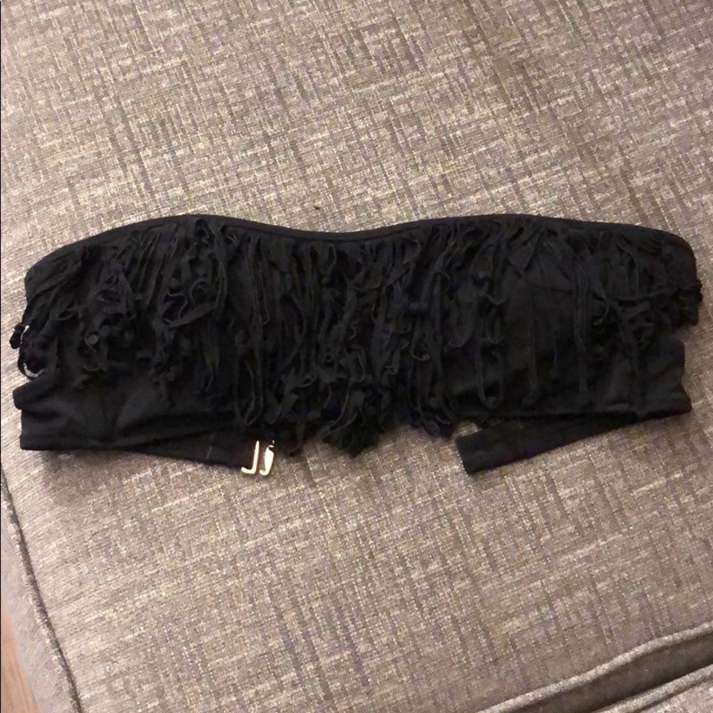 Victoria’s Secret fringe swim top